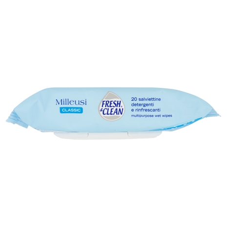 Fresh & Clean Milleusi Classic salviettine detergenti e rinfrescanti 20 pz